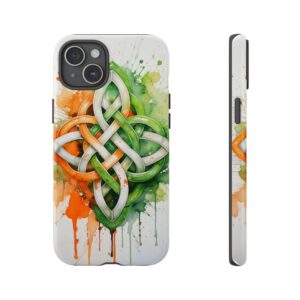 Irish Celtic Phone Case - Knotwork Design - Gift for Ireland Lover