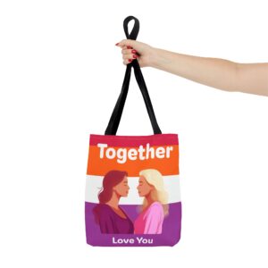 Together Love You Lesbian Tote Bag